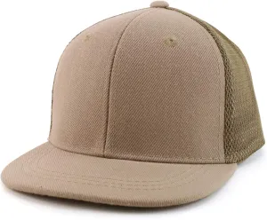 Trendy Apparel Shop Infant to Toddler Size Structured Flatbill Mesh Cap