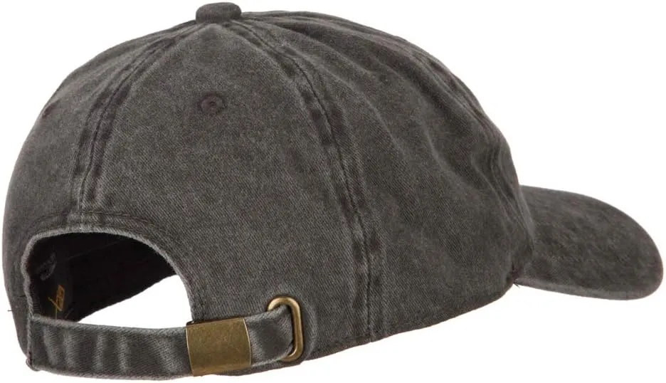 USN Veteran Military Embroidered Washed Cotton Twill Cap