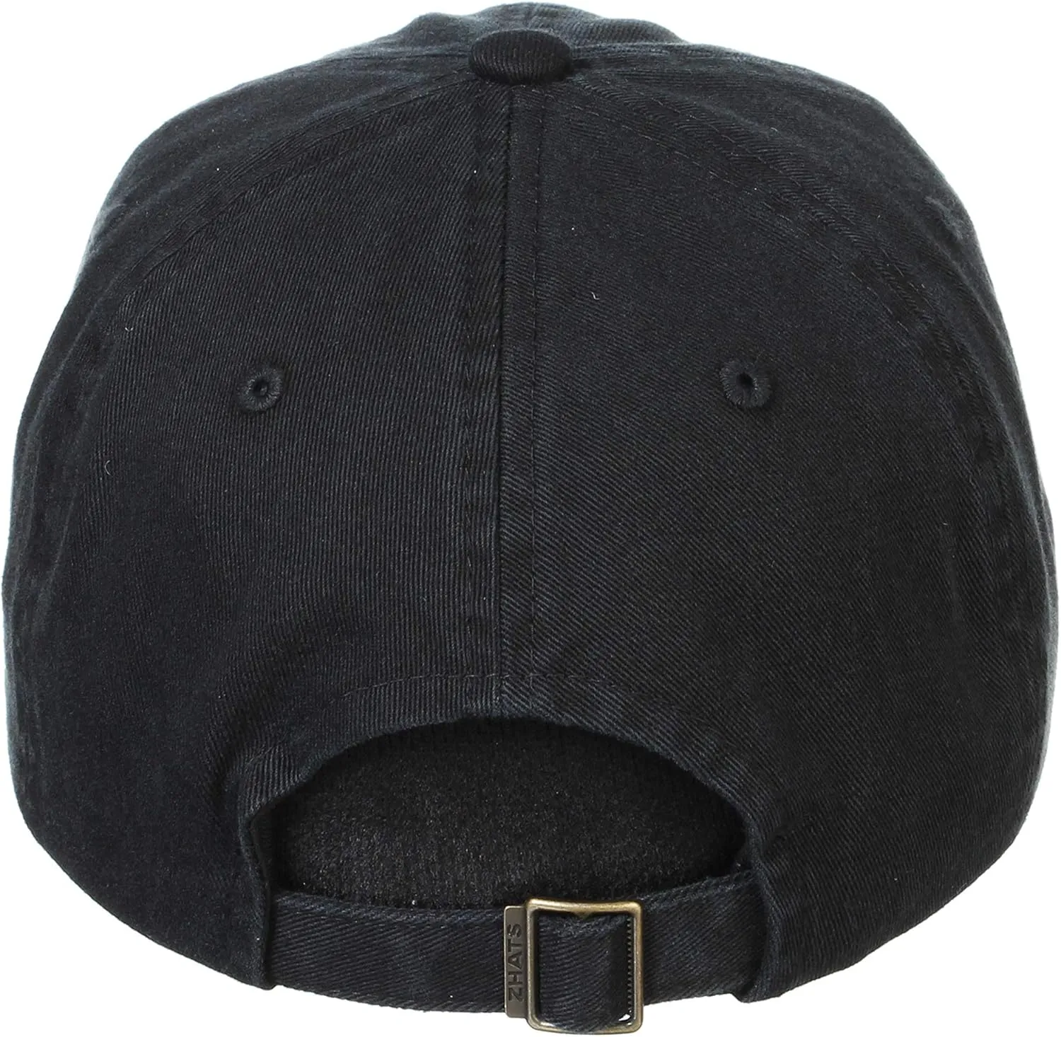 ZHATS Men's Adjustable Scholarship Hat Black